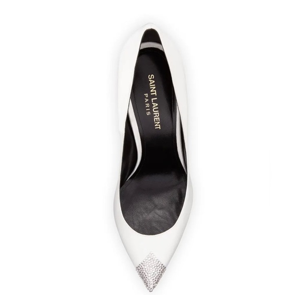 BNWT Saint Laurent Tower Crystal Pumps- Authentic - Picture 3 of 3
